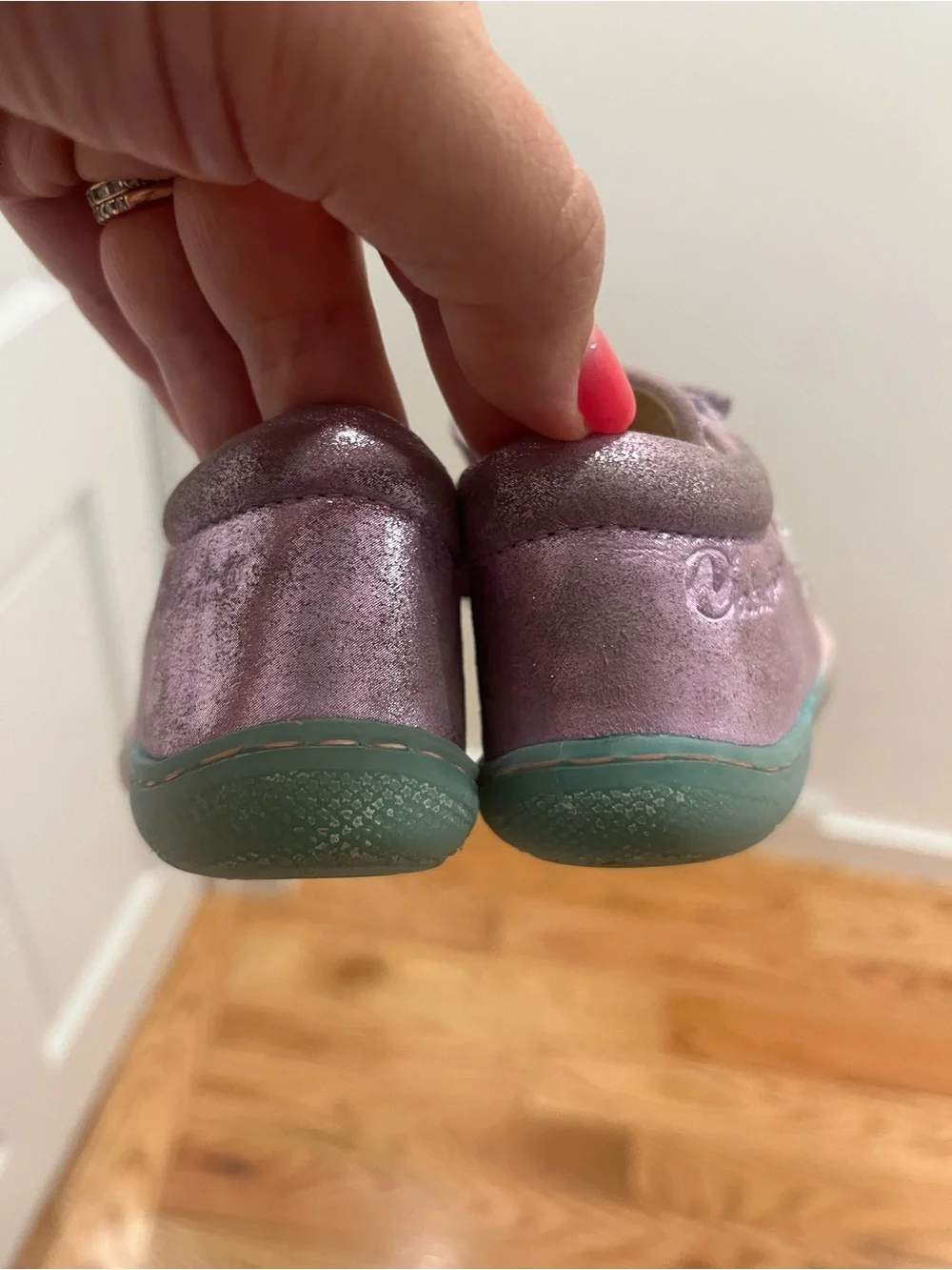Naturino Cocoon Celeste Lilac size 19 EU/4 US